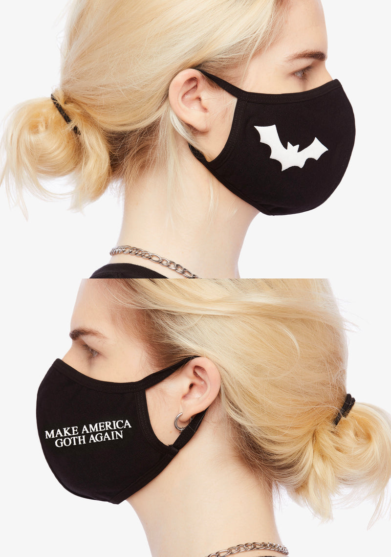 Make America Goth Again - Big Bat Mask - Mens