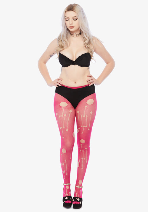 Cyber Pink Tights
